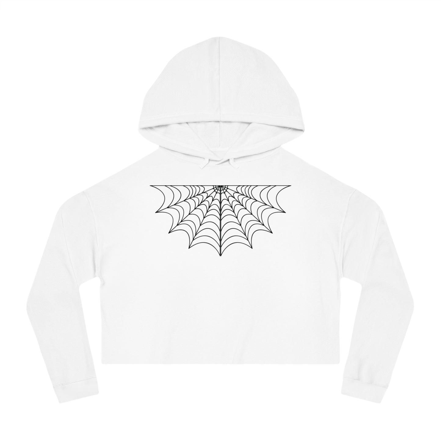 Under Her Web Cropped Hooded Sweatshirt