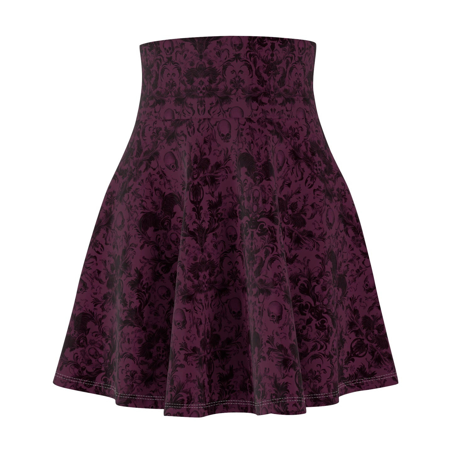 Gothic Lace Skater Skirt