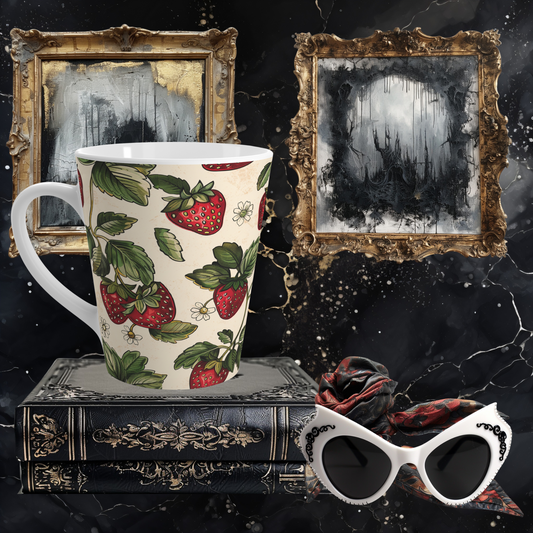 Strawberry Fields Latte Mug