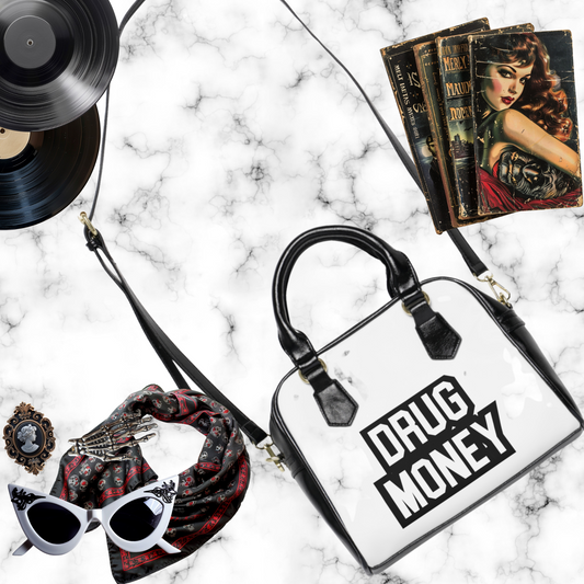 Drug Money Shoulder Handbag