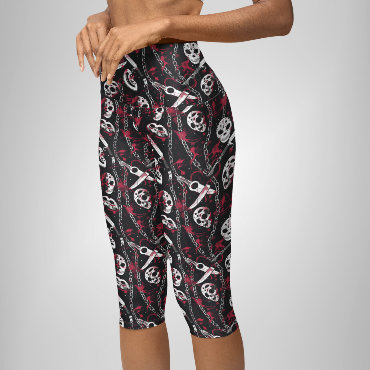 Silent Stalker Capri Leggings