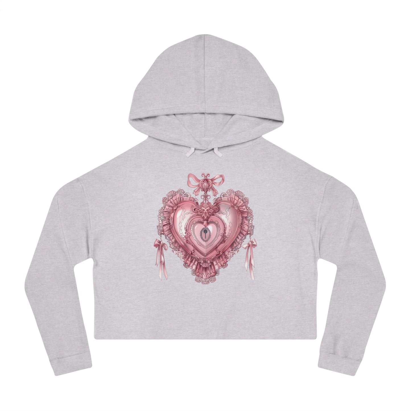 Psyche's Promise Cropped Hooded Sweatshirt