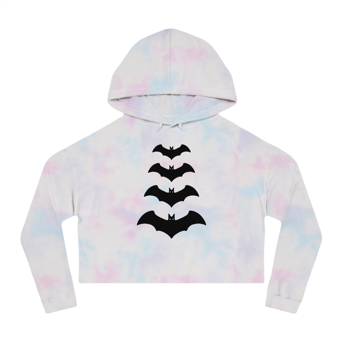 Feeling Batty Cropped Hooded Sweatshirt