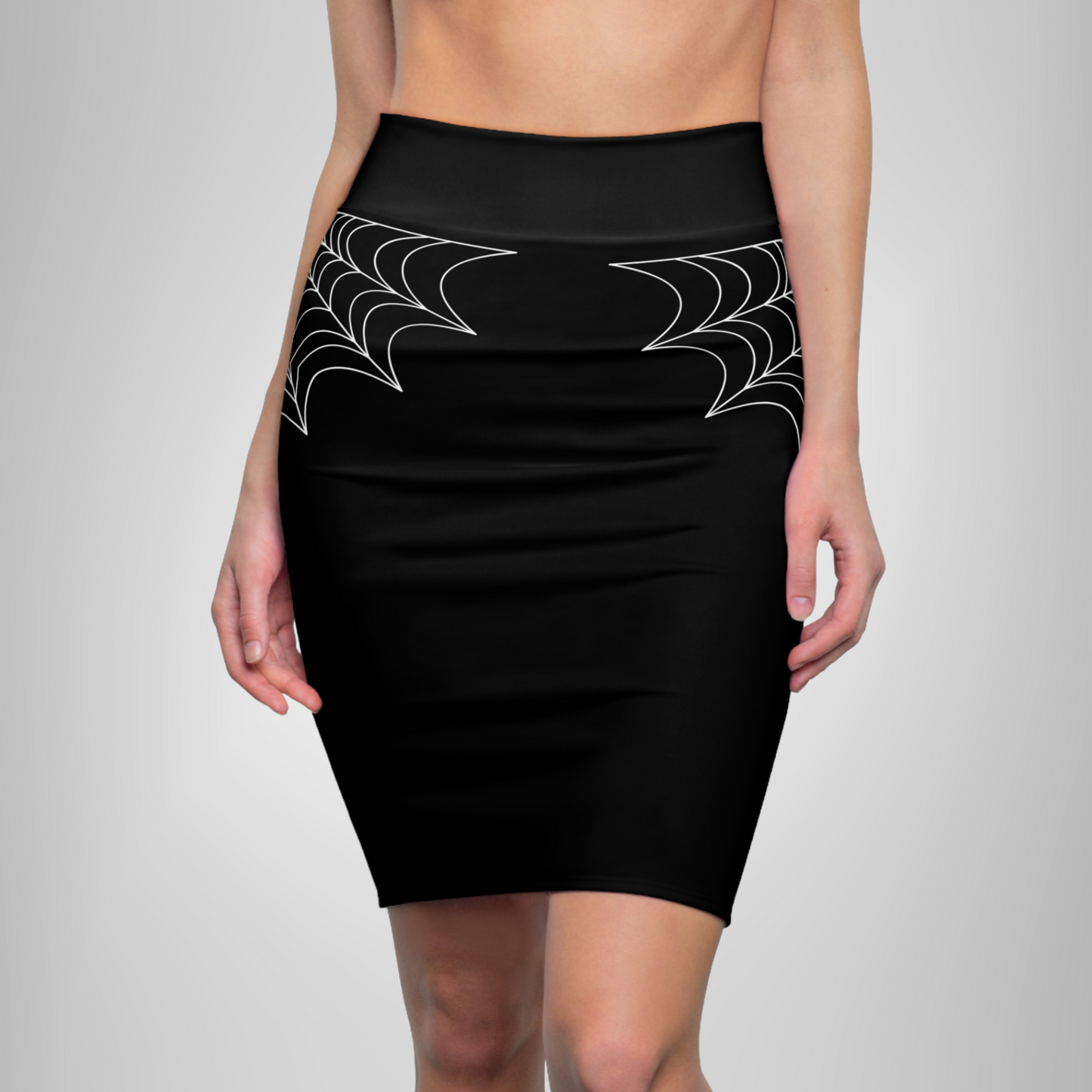 Web of Lies Pencil Skirt