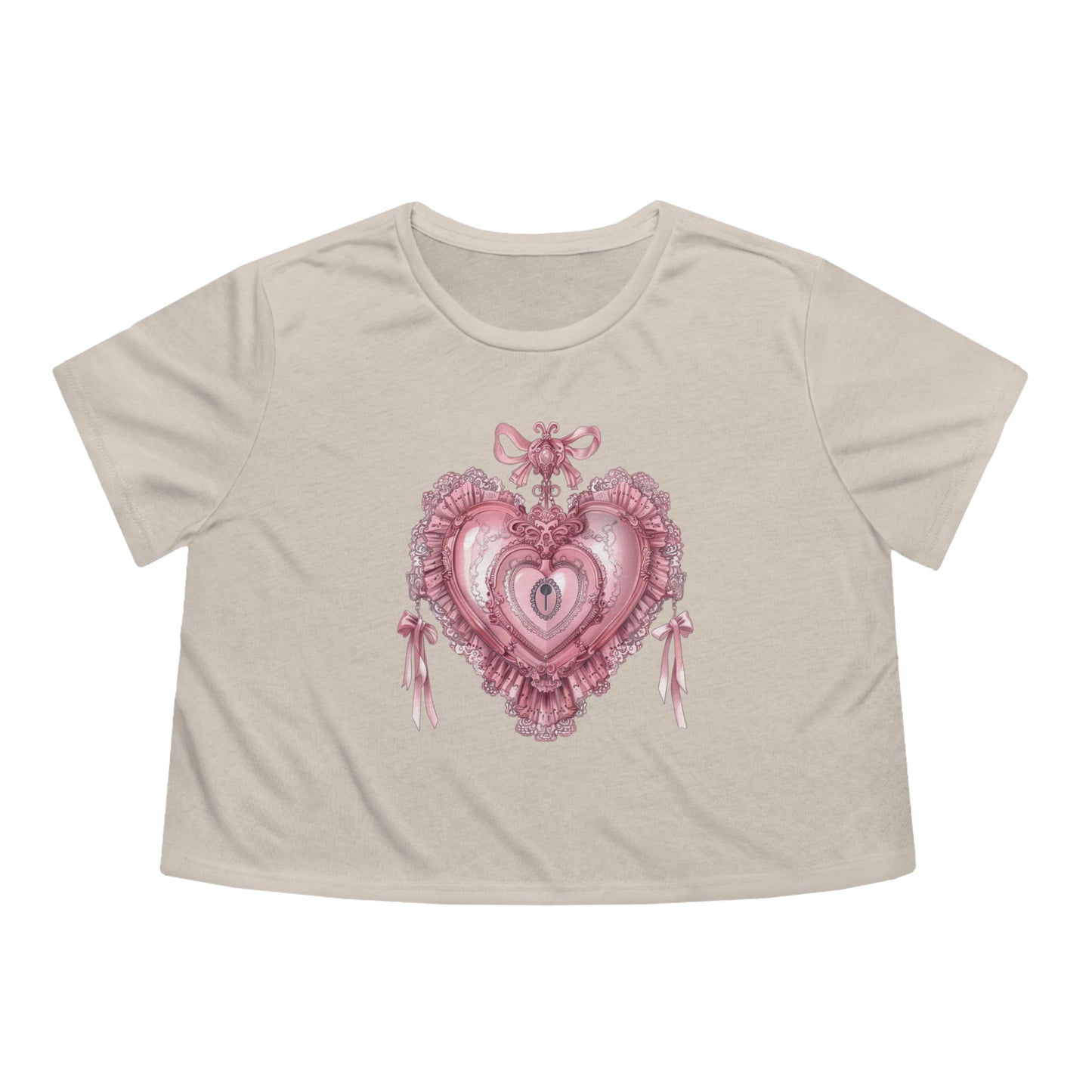 Psyche's Promise Flowy Cropped Tee