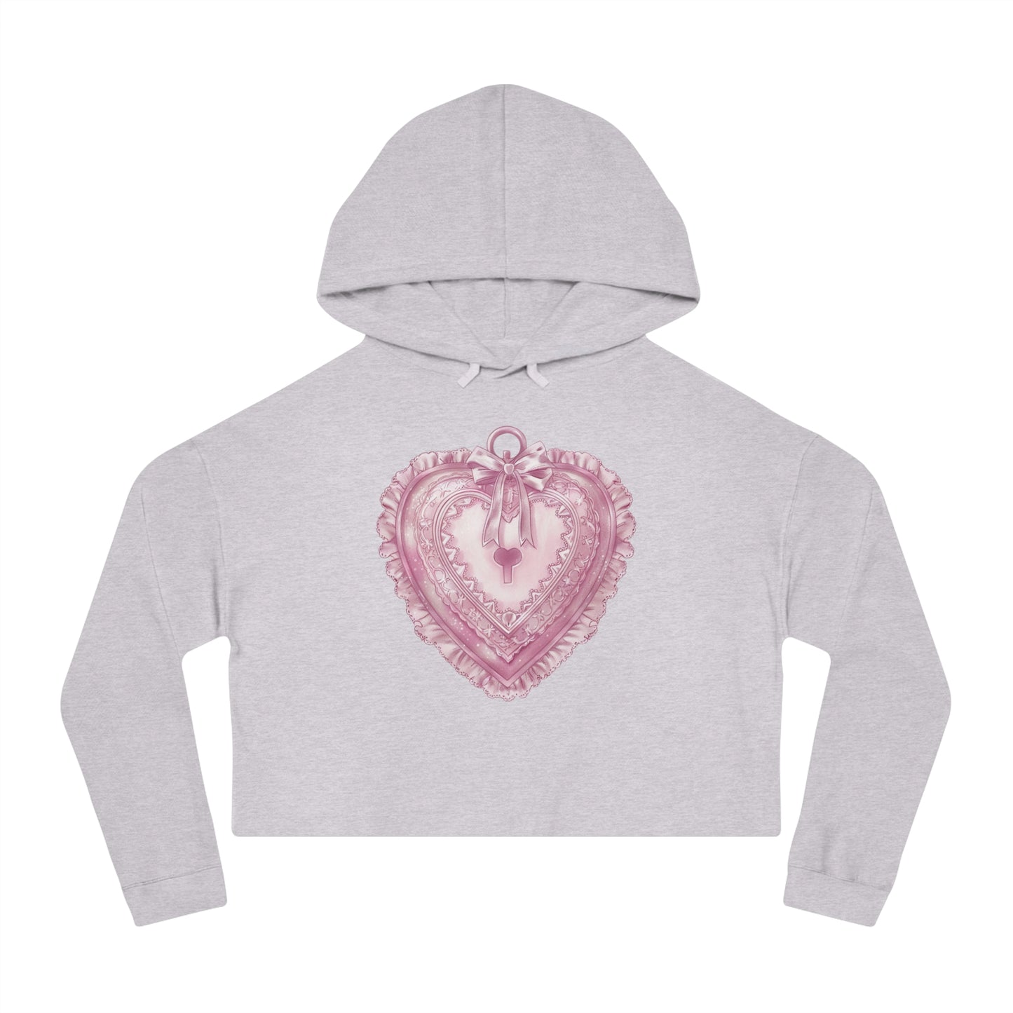 Cupid's Cage Cropped Hooded Sweatshirt