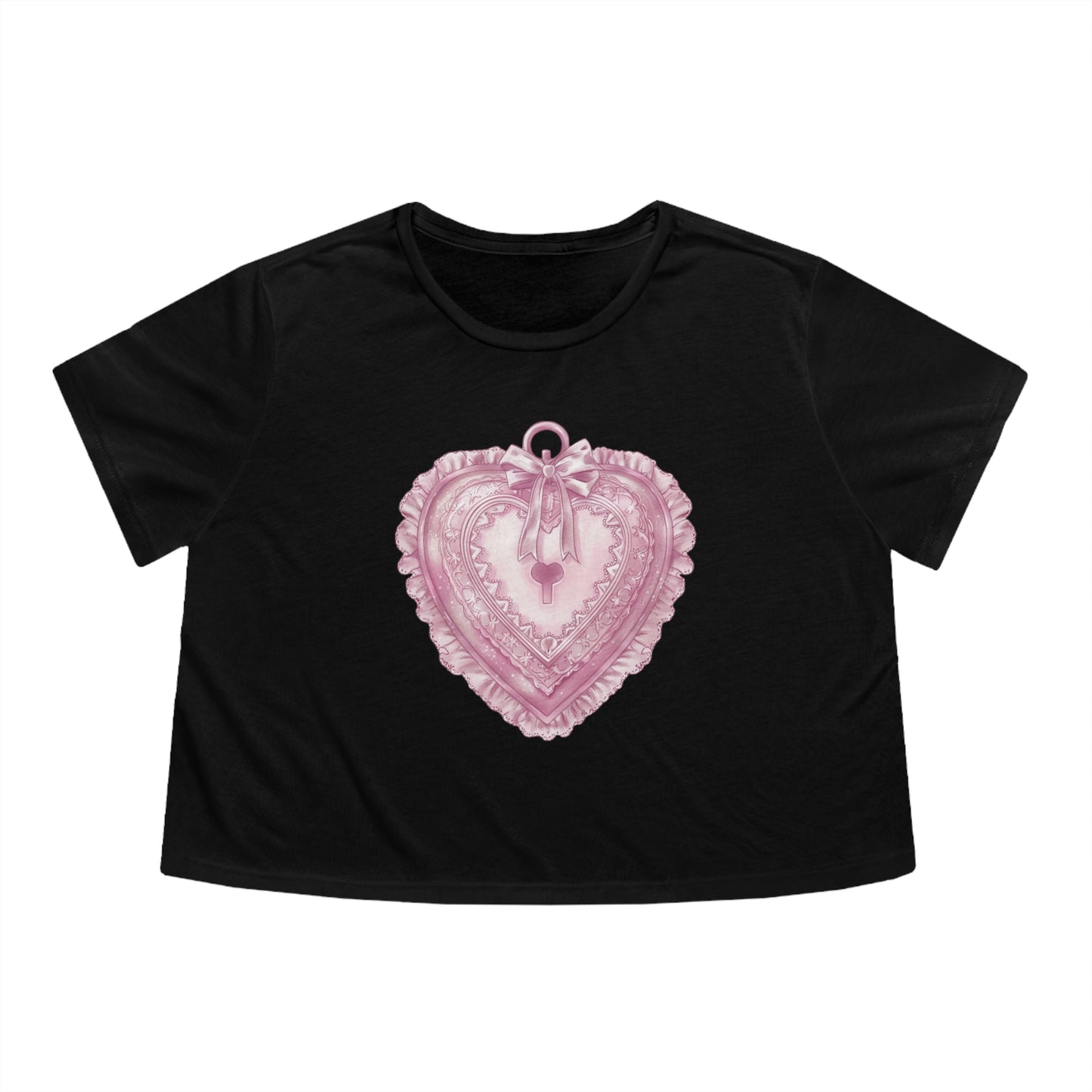 Cupid's Cage Flowy Cropped Tee