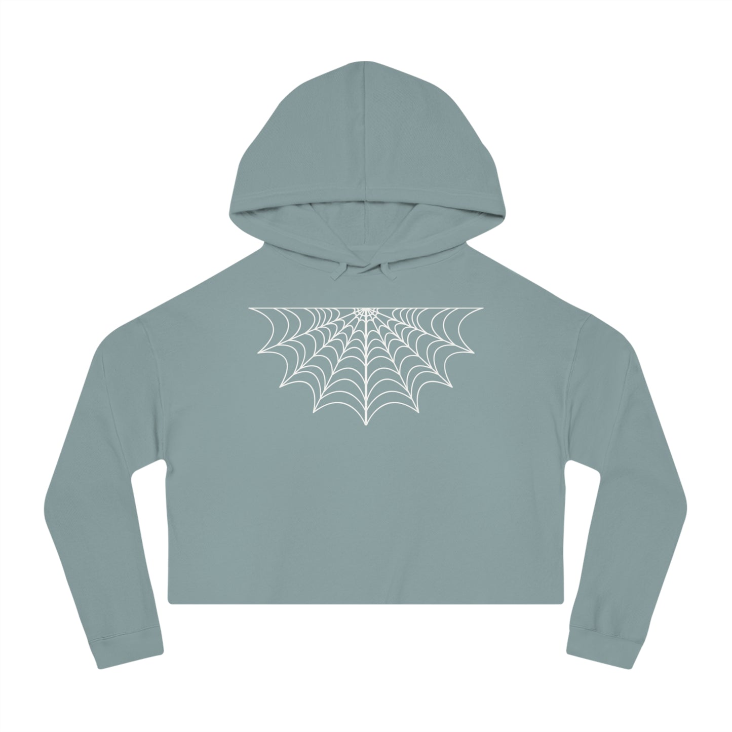 Under Her Web Cropped Hooded Sweatshirt