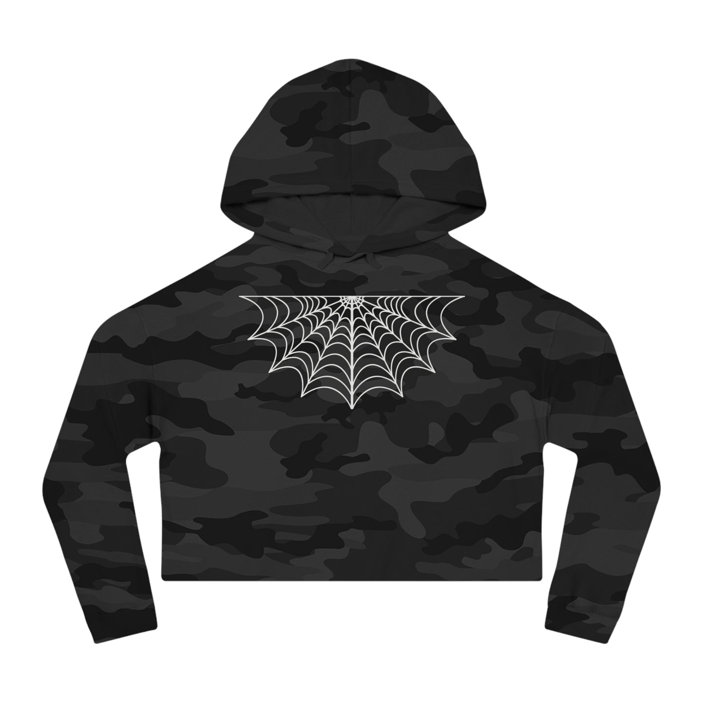 Under Her Web Cropped Hooded Sweatshirt