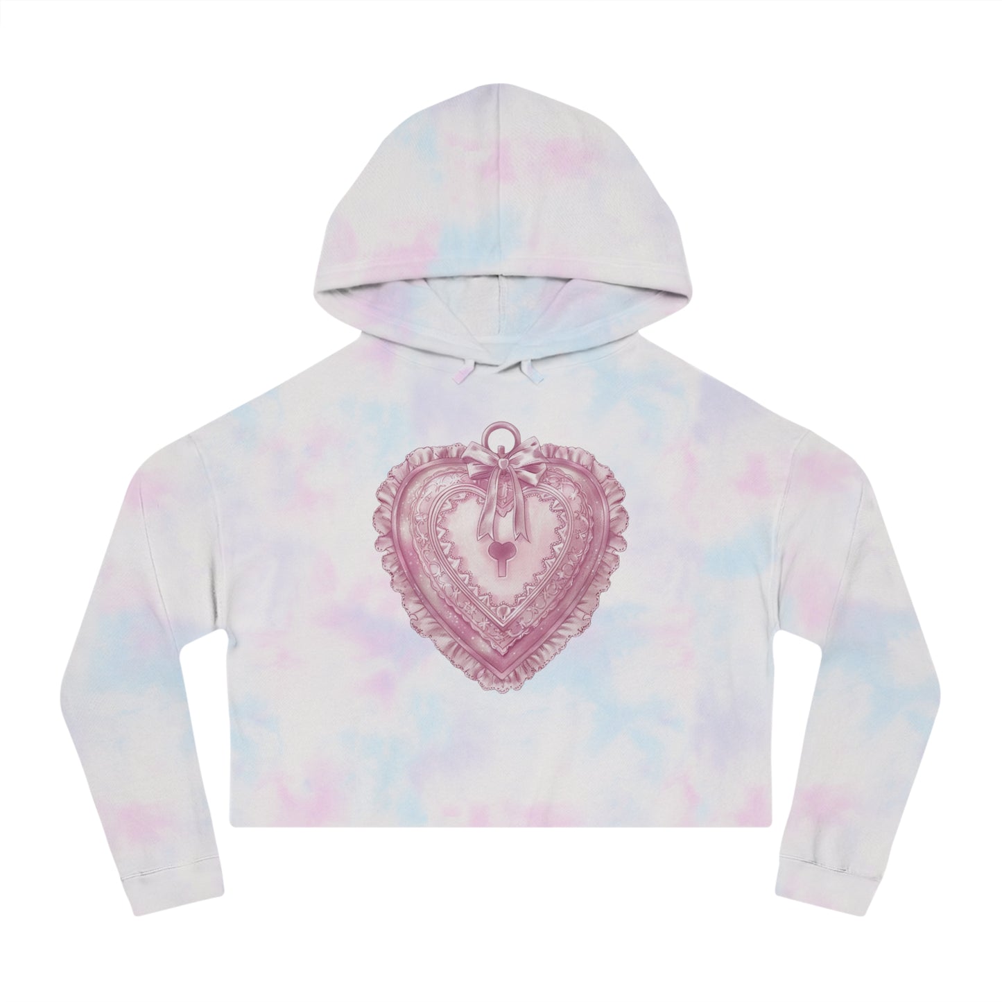 Cupid's Cage Cropped Hooded Sweatshirt