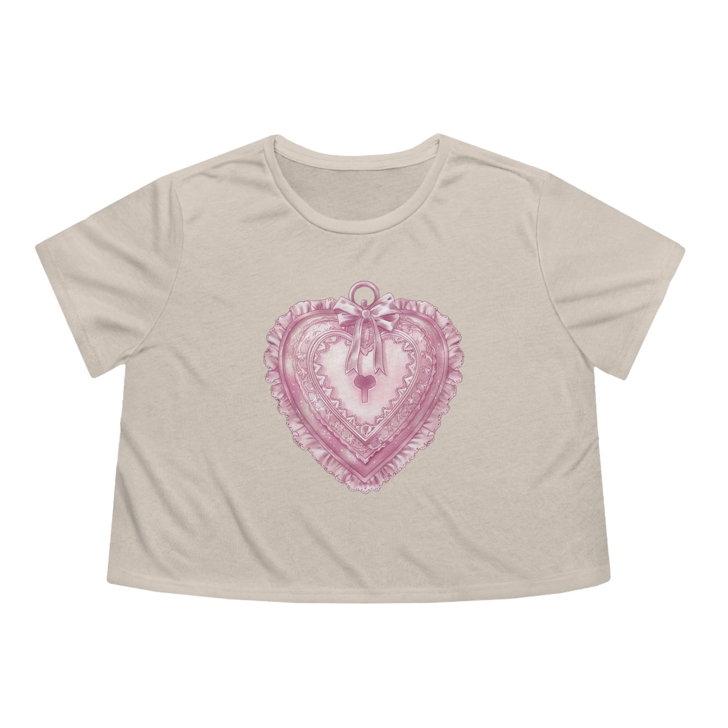 Cupid's Cage Flowy Cropped Tee