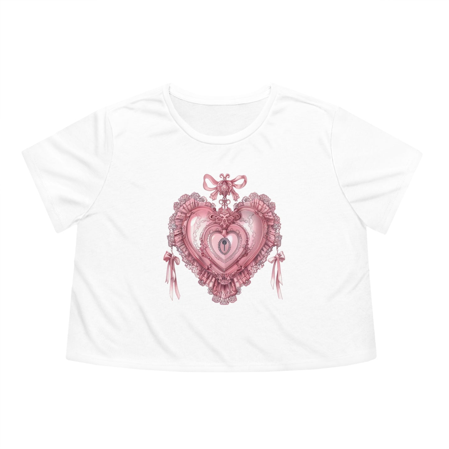 Psyche's Promise Flowy Cropped Tee