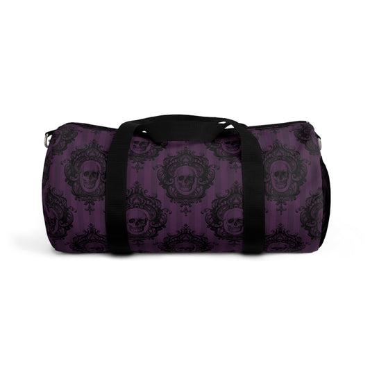 Gothic Damask Duffel Bag