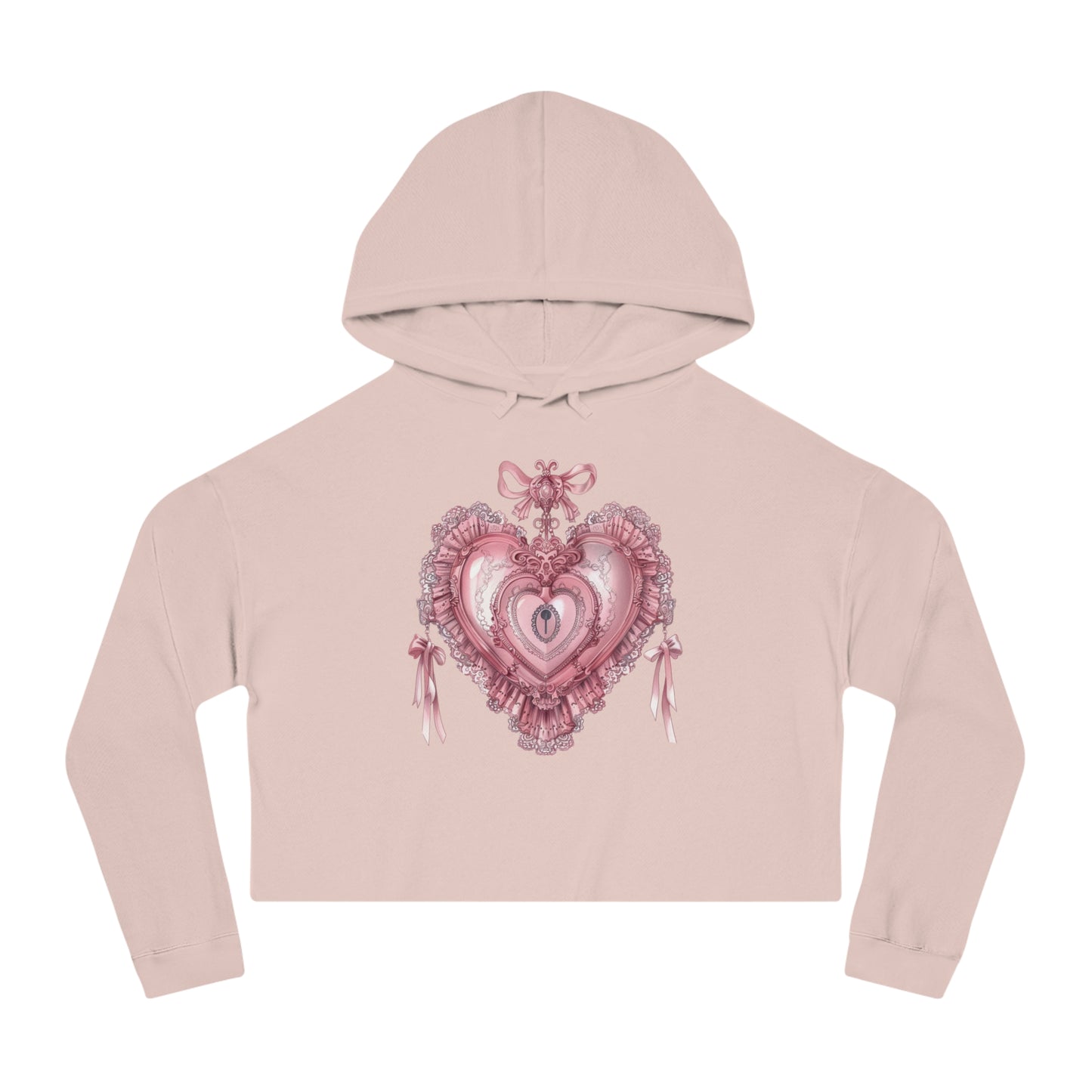 Psyche's Promise Cropped Hooded Sweatshirt