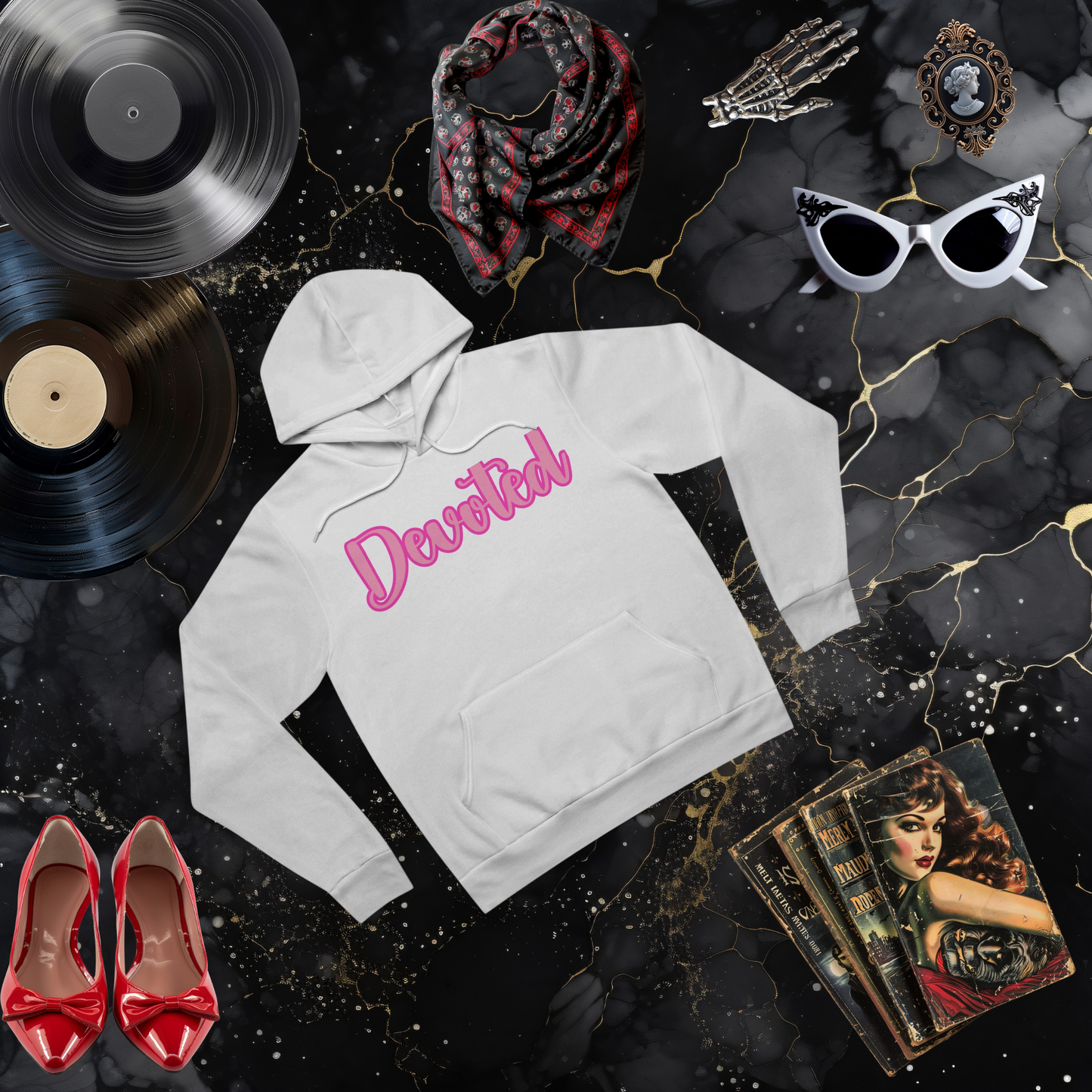 Devoted Fleece Pullover Hoodie