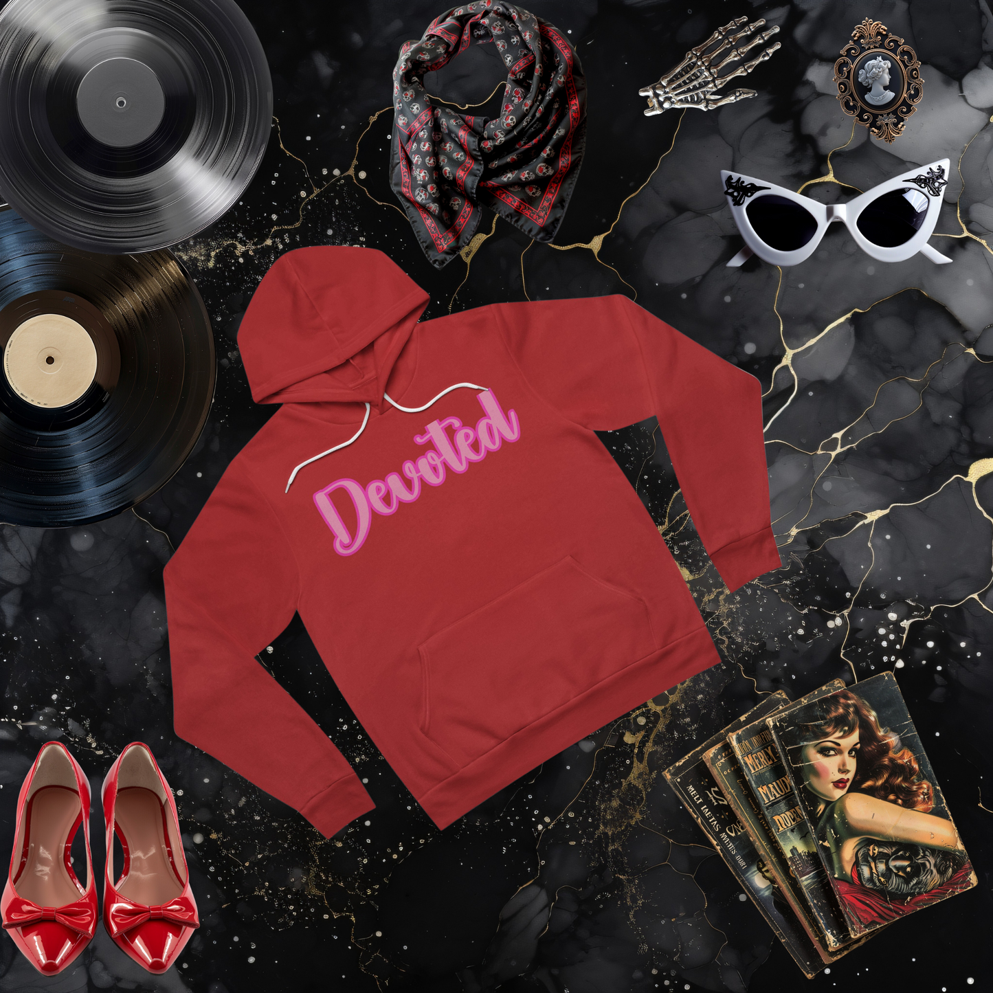 Devoted Fleece Pullover Hoodie