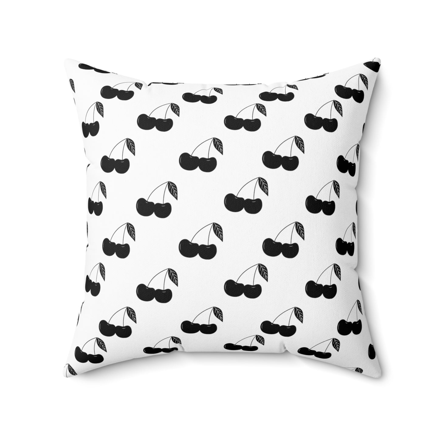 Black Cherry Square Pillow