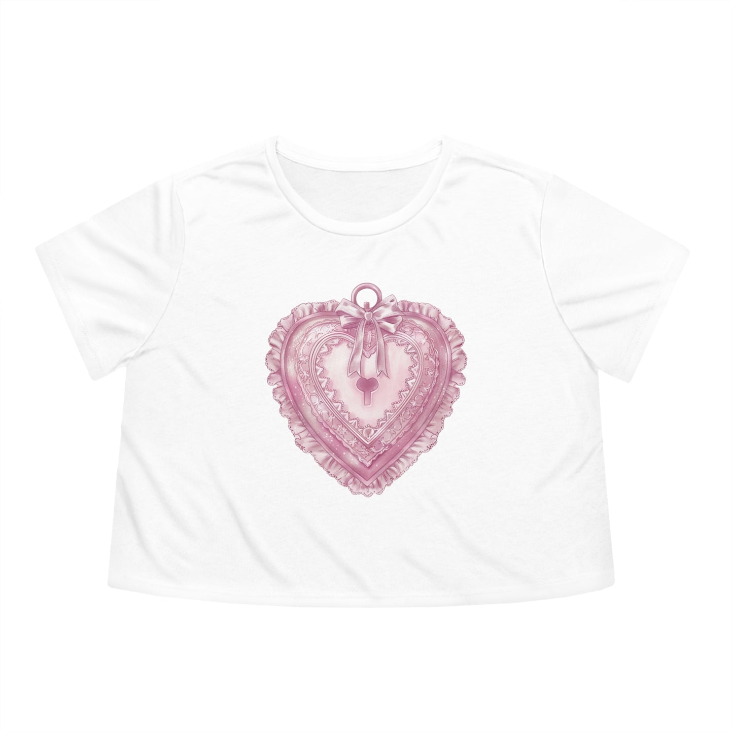 Cupid's Cage Flowy Cropped Tee