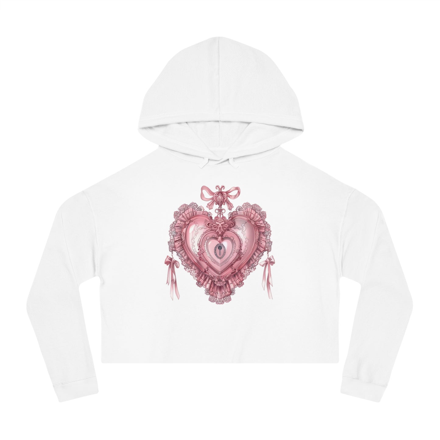 Psyche's Promise Cropped Hooded Sweatshirt