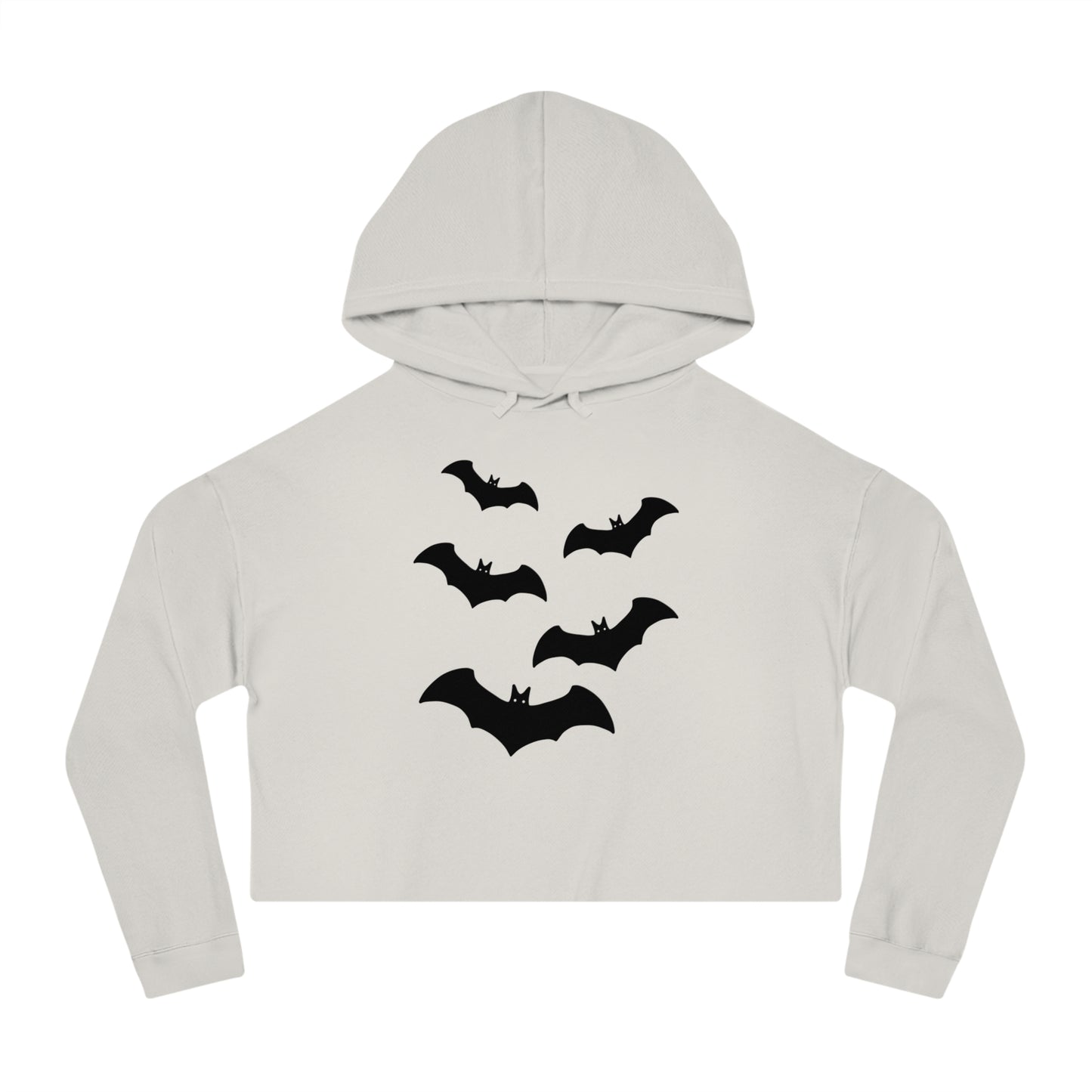 Totally Batty Cropped Hooded Sweatshirt