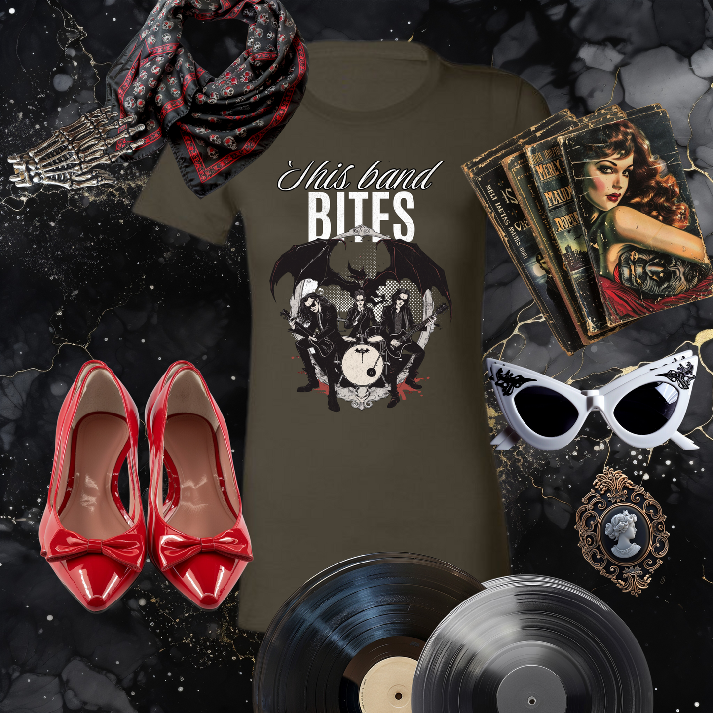 This Band Bites Tee