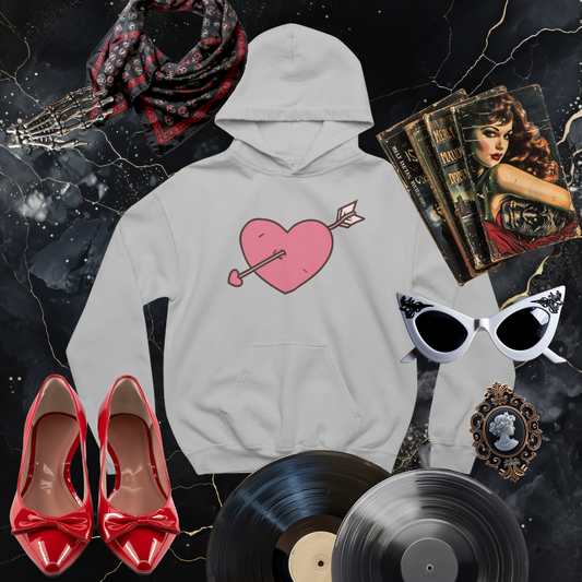Good Girls go to Heaven Heart Front Hoodie