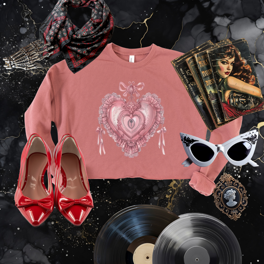 Psyche's Promise Cropped Sweatshirt