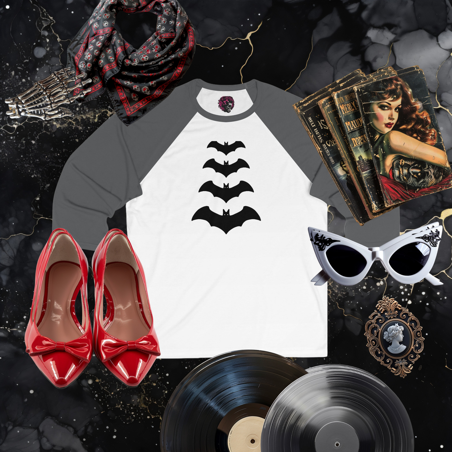 Feeling Batty 3\4 Sleeve Baseball Tee