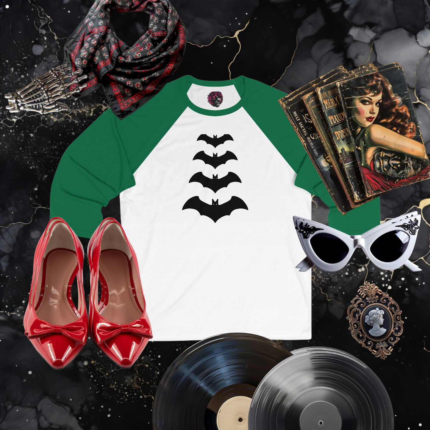 Feeling Batty 3\4 Sleeve Baseball Tee