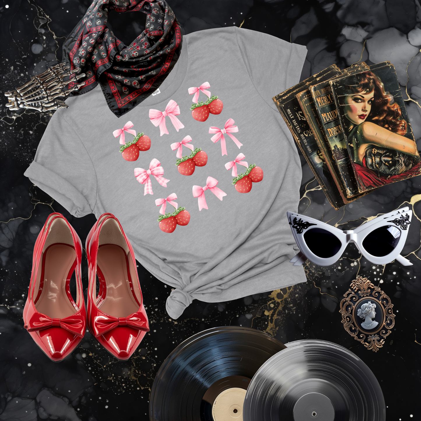 Strawberry Coquette T-Shirt