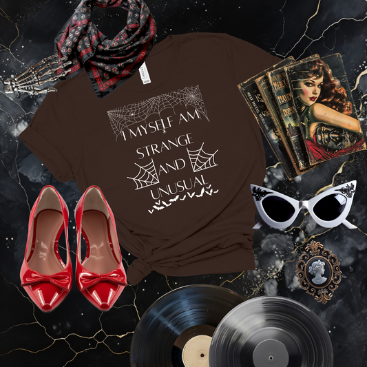 I Myself am Strange and Unusual Web T-Shirt