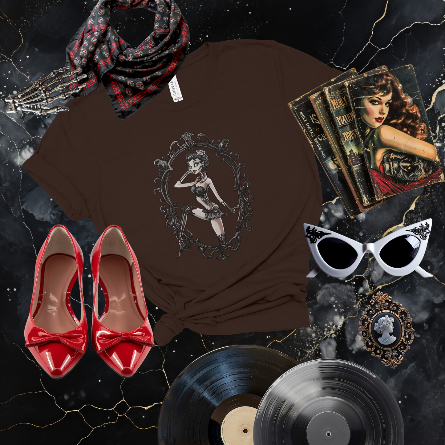 Skeletal Siren T-Shirt