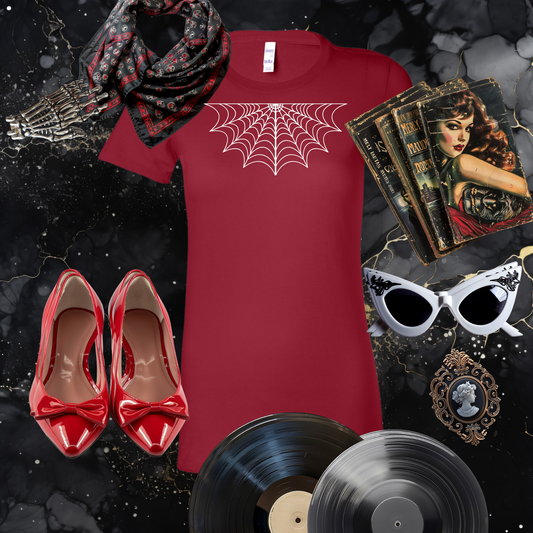 Under Her Web Tee