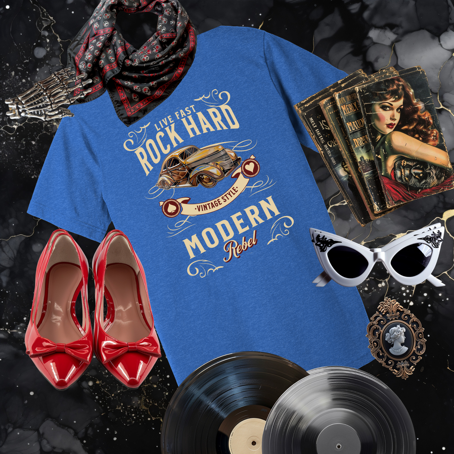 Rock Hard Modern Rebel T-Shirt