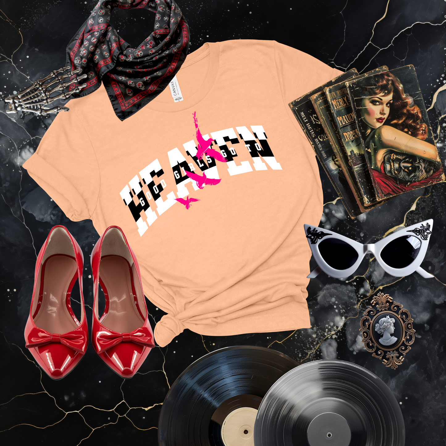Good Girls go to Heaven Doves T-Shirt