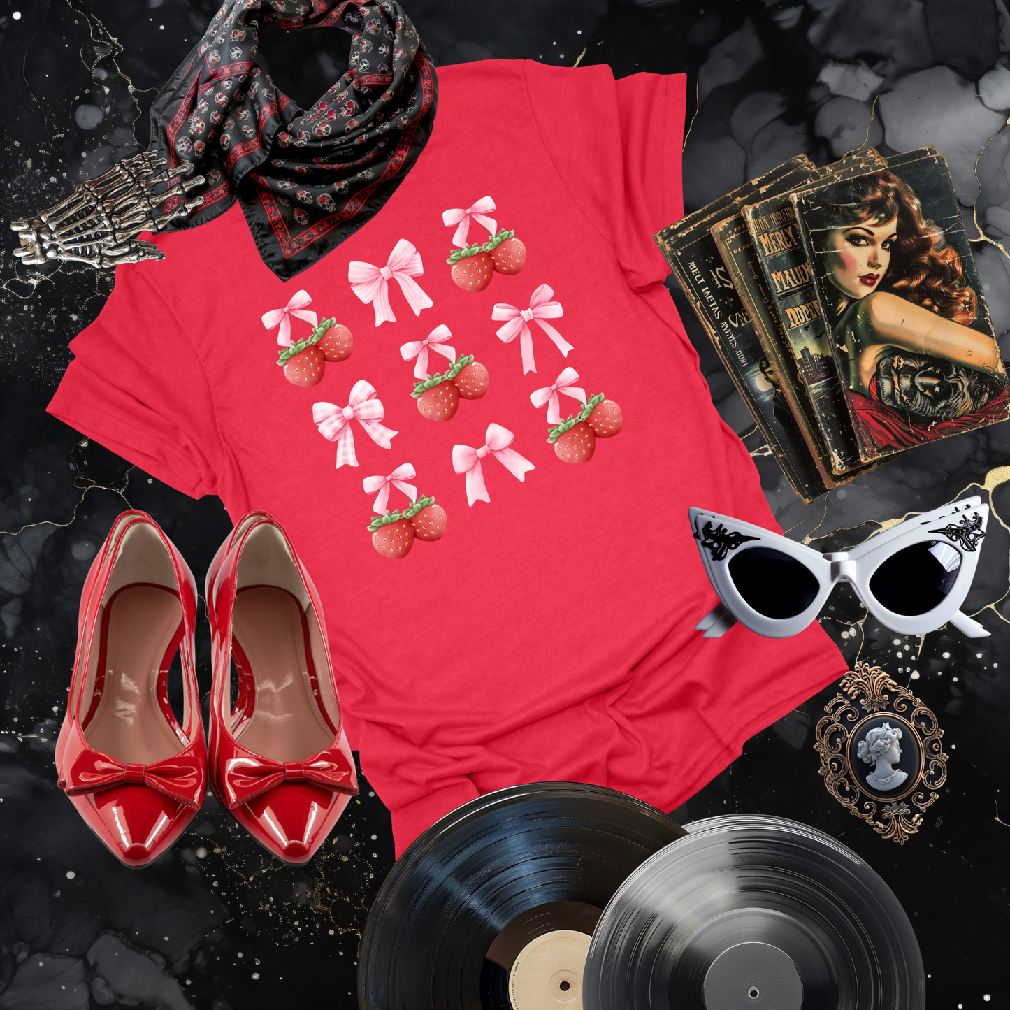 Strawberry Coquette T-Shirt