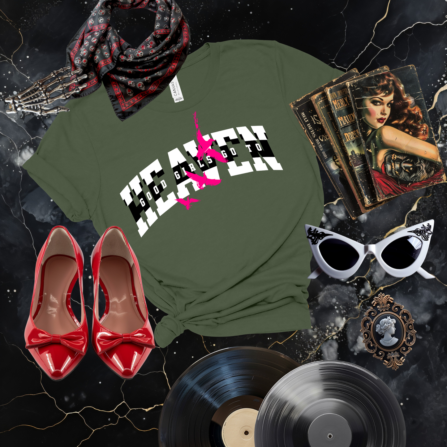 Good Girls go to Heaven Doves T-Shirt