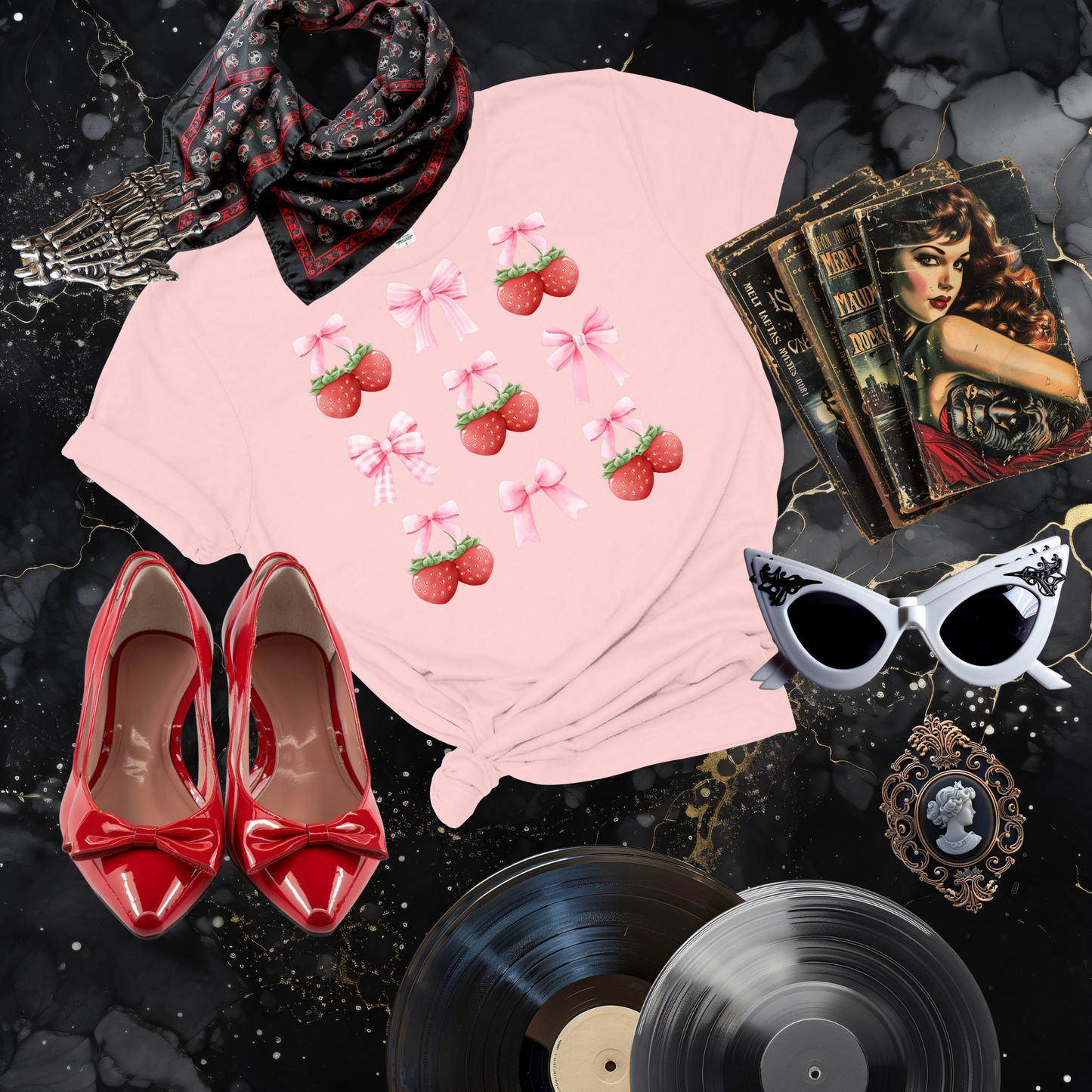 Strawberry Coquette T-Shirt