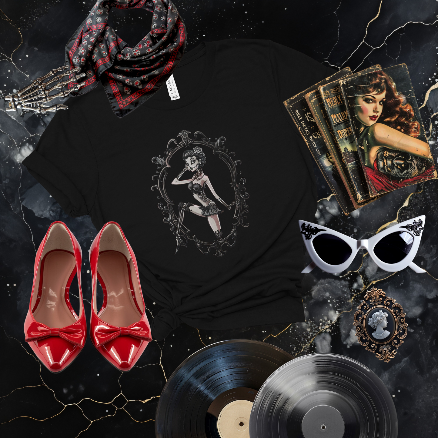 Skeletal Siren T-Shirt
