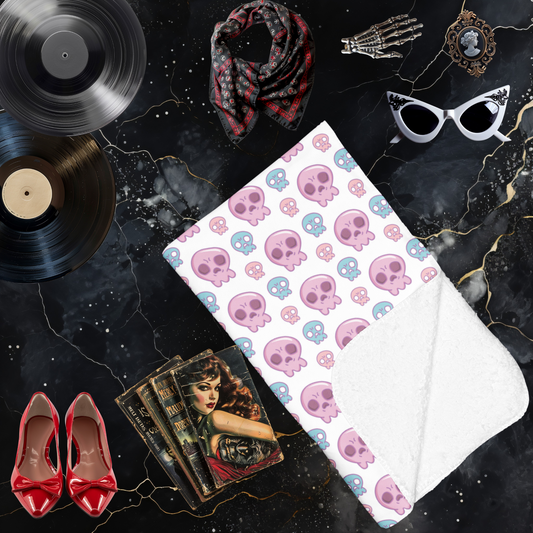 Skully Arctic Fleece Blanket