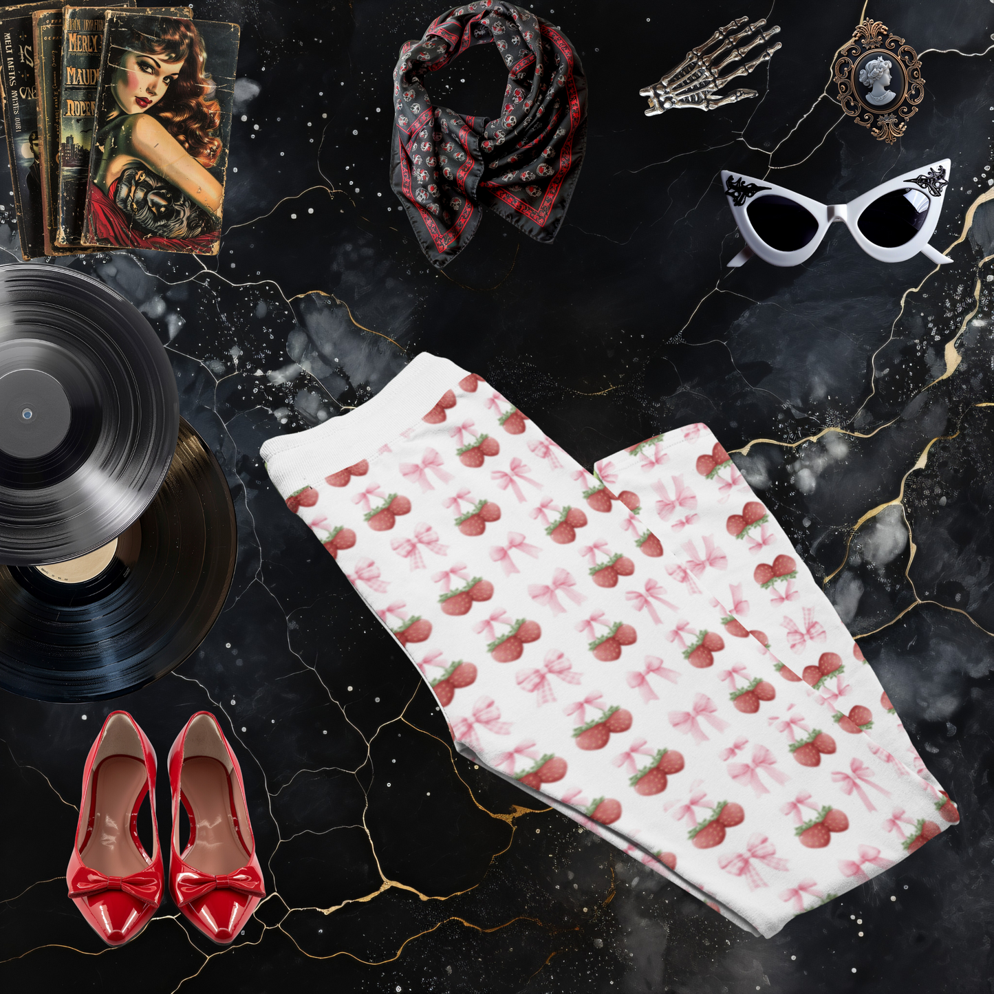 Strawberry Croquette Leggings