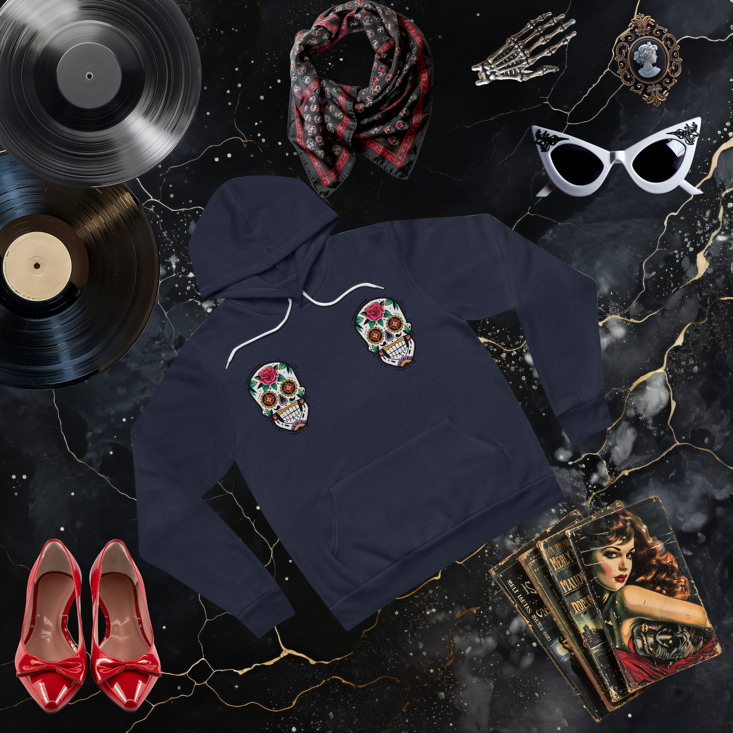 Calavera Pullover Hoodie