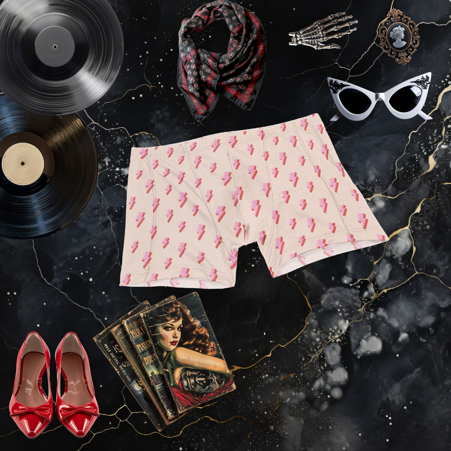 Pink Lightning Shorts