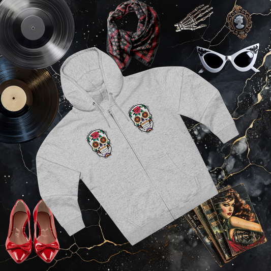 Calavera Zip Hoodie