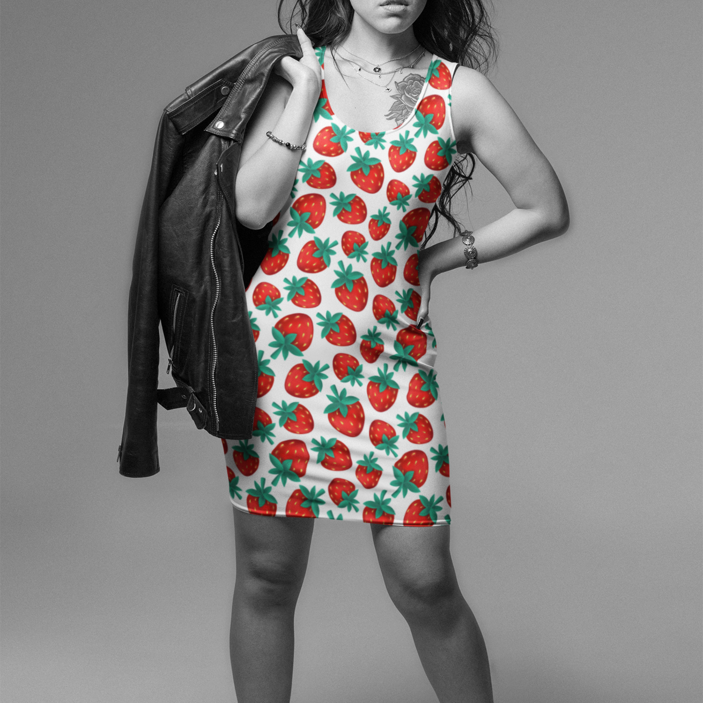 Strawberry Racerback Dress