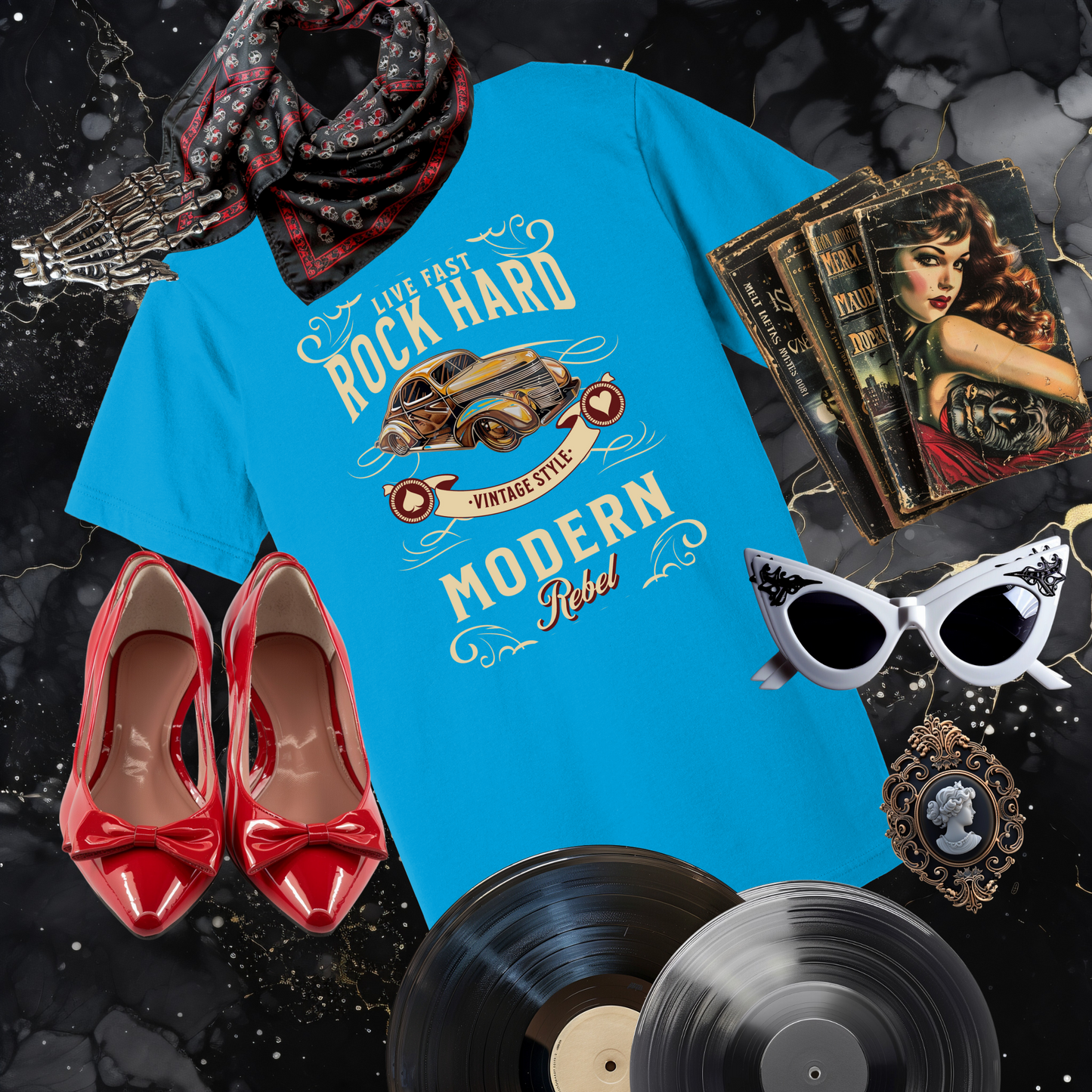 Rock Hard Modern Rebel T-Shirt