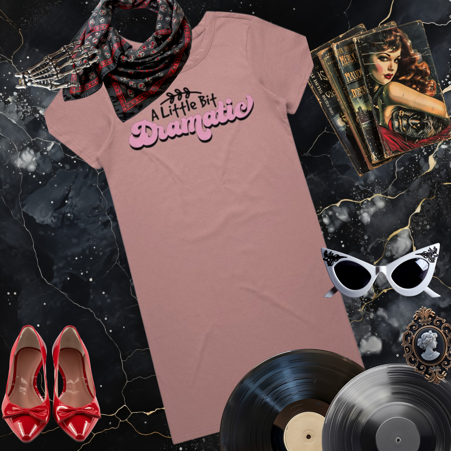 A Little Bit Dramatic Shirt Dress