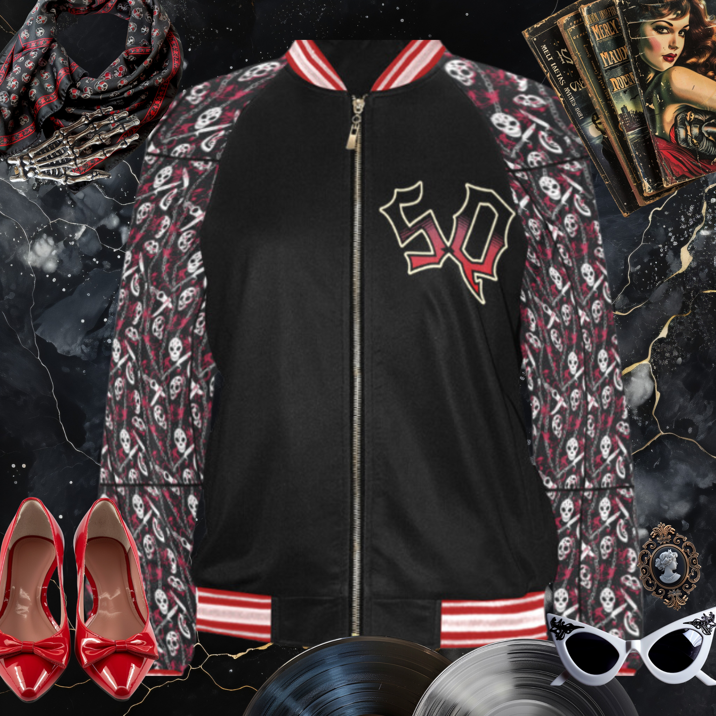 Scream Queen Varsity Jacket