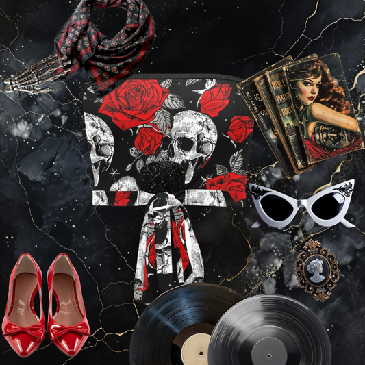 Skull Rose Vixen Bandeau