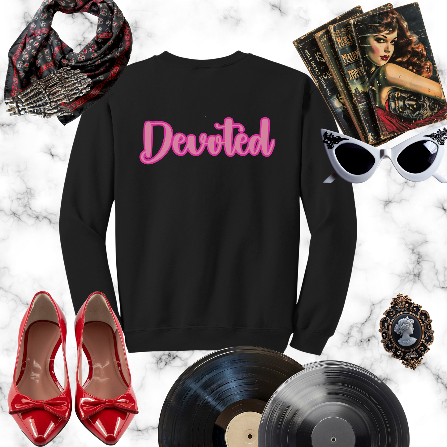 Devoted Drop Shoulder Sweatshirt